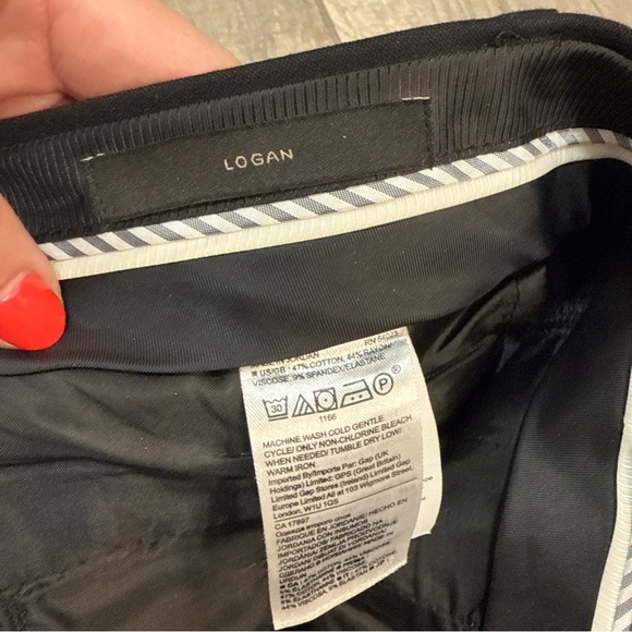 Banana Republic Black Straight Leg Pants - Picture 4 of 7